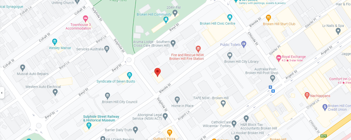 Broken Hill Coverage Solutions Location